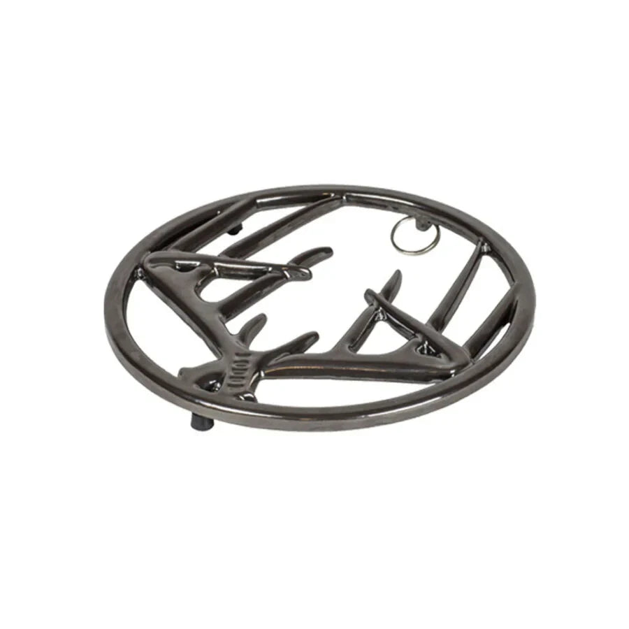 Enameled Antler Trivets
